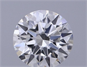 Natural Diamond 0.40 Carats, Round with Excellent Cut, H Color, VS1 Clarity and Certified by GIA