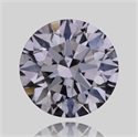 Natural Diamond 0.40 Carats, Round with Excellent Cut, F Color, SI1 Clarity and Certified by GIA