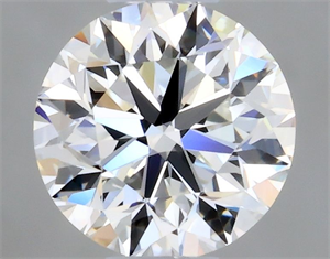 Picture of Natural Diamond 0.40 Carats, Round with Very Good Cut, H Color, VS2 Clarity and Certified by GIA