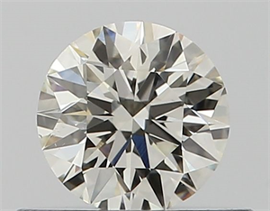 Picture of Natural Diamond 0.40 Carats, Round with Excellent Cut, K Color, SI1 Clarity and Certified by GIA