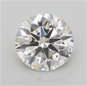 Natural Diamond 0.50 Carats, Round with Excellent Cut, J Color, VS2 Clarity and Certified by GIA