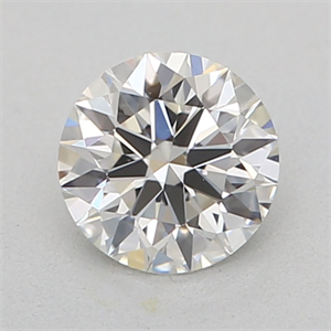 Picture of Natural Diamond 0.50 Carats, Round with Excellent Cut, J Color, VS2 Clarity and Certified by GIA