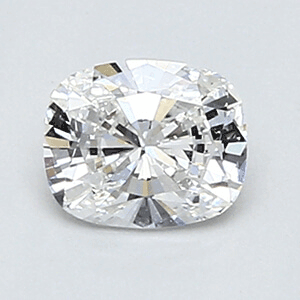 Picture of 0.39 Carats, Cushion Diamond with Very Good Cut, D Color, VVS2 Clarity and Certified By EGL