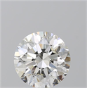 Natural Diamond 2.52 Carats, Round with Excellent Cut, I Color, VS2 Clarity and Certified by GIA