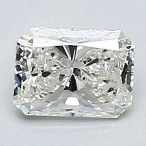 Picture of 0.48 Carats, Radiant Diamond with Very Good Cut, G Color, VS1 Clarity and Certified By EGL
