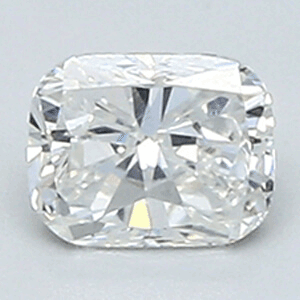 Picture of 0.41 Carats, Cushion Diamond with Very Good Cut, F Color, VS1 Clarity and Certified By EGL