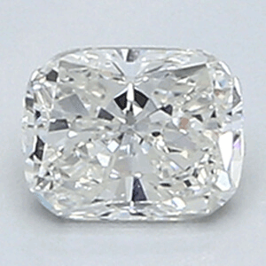 Picture of 0.4 Carats, Cushion Diamond with Very Good Cut, F Color, VVS1 Clarity and Certified By EGL