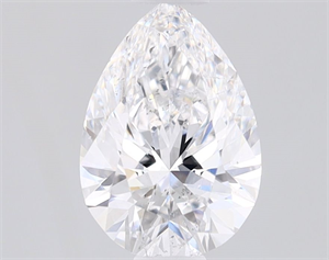 Picture of Natural Diamond 0.92 Carats, Pear with  Cut, D Color, SI2 Clarity and Certified by GIA