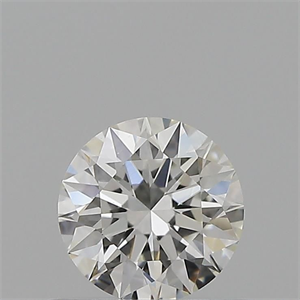 Picture of Natural Diamond 0.41 Carats, Round with Excellent Cut, H Color, VS2 Clarity and Certified by GIA