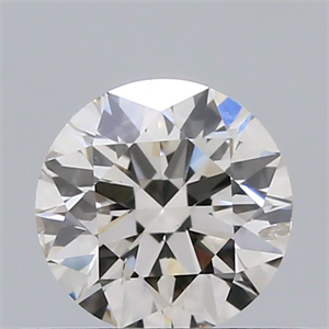 Picture of Natural Diamond 0.40 Carats, Round with Very Good Cut, K Color, SI2 Clarity and Certified by GIA