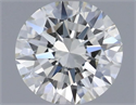 Natural Diamond 0.40 Carats, Round with Excellent Cut, J Color, VVS1 Clarity and Certified by GIA