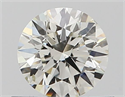 Natural Diamond 0.50 Carats, Round with Excellent Cut, I Color, SI2 Clarity and Certified by GIA