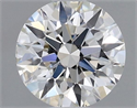 Natural Diamond 0.40 Carats, Round with Excellent Cut, I Color, SI2 Clarity and Certified by GIA