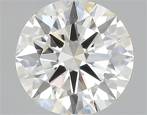 Picture of Natural Diamond 0.50 Carats, Round with Excellent Cut, J Color, VVS1 Clarity and Certified by GIA