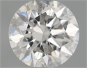 Natural Diamond 0.50 Carats, Round with Excellent Cut, E Color, SI2 Clarity and Certified by IGI