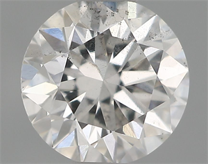 Picture of Natural Diamond 0.50 Carats, Round with Excellent Cut, E Color, SI2 Clarity and Certified by IGI