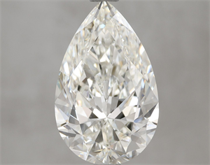 Picture of Natural Diamond 3.02 Carats, Pear with  Cut, I Color, VS2 Clarity and Certified by GIA