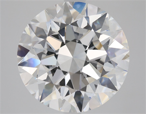 Picture of Natural Diamond 5.02 Carats, Round with Excellent Cut, E Color, VS1 Clarity and Certified by GIA