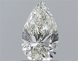 Picture of Natural Diamond 0.75 Carats, Pear with  Cut, I Color, VS1 Clarity and Certified by GIA