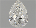 Natural Diamond 0.70 Carats, Pear with  Cut, G Color, VS1 Clarity and Certified by GIA