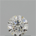 Natural Diamond 0.40 Carats, Round with Excellent Cut, H Color, VS2 Clarity and Certified by GIA