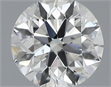 Natural Diamond 0.40 Carats, Round with Excellent Cut, G Color, VS2 Clarity and Certified by GIA