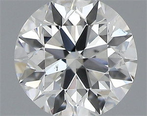 Picture of Natural Diamond 0.40 Carats, Round with Excellent Cut, G Color, VS2 Clarity and Certified by GIA