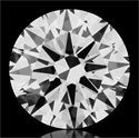 Natural Diamond 0.46 Carats, Round with Excellent Cut, H Color, VS1 Clarity and Certified by GIA