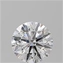 Natural Diamond 3.01 Carats, Round with Excellent Cut, E Color, SI2 Clarity and Certified by GIA