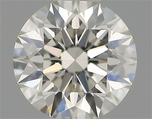 Picture of Natural Diamond 0.40 Carats, Round with Excellent Cut, H Color, VS2 Clarity and Certified by IGI