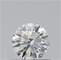 Natural Diamond 0.40 Carats, Round with Excellent Cut, F Color, SI1 Clarity and Certified by GIA