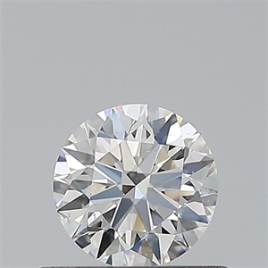 Picture of Natural Diamond 0.40 Carats, Round with Excellent Cut, F Color, SI1 Clarity and Certified by GIA