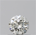 Natural Diamond 0.50 Carats, Round with Very Good Cut, K Color, VS1 Clarity and Certified by GIA