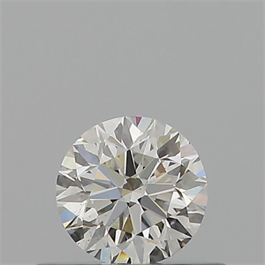 Picture of Natural Diamond 0.40 Carats, Round with Very Good Cut, I Color, VS2 Clarity and Certified by GIA