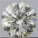 Natural Diamond 0.40 Carats, Round with Excellent Cut, K Color, VVS1 Clarity and Certified by GIA