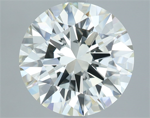 Picture of Natural Diamond 3.52 Carats, Round with Excellent Cut, I Color, VS1 Clarity and Certified by IGI