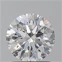 Natural Diamond 1.51 Carats, Round with Excellent Cut, D Color, VS2 Clarity and Certified by GIA