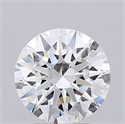 Natural Diamond 3.01 Carats, Round with Excellent Cut, D Color, VS2 Clarity and Certified by GIA