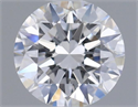 Natural Diamond 0.40 Carats, Round with Very Good Cut, E Color, VVS1 Clarity and Certified by GIA