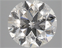 Natural Diamond 3.02 Carats, Round with Very Good Cut, G Color, SI2 Clarity and Certified by IGI