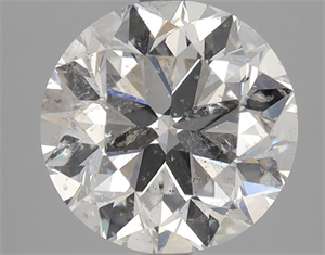 Picture of Natural Diamond 3.02 Carats, Round with Very Good Cut, G Color, SI2 Clarity and Certified by IGI