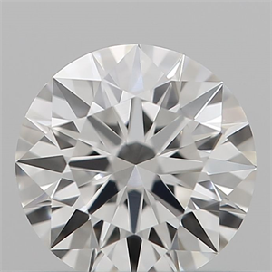 Picture of Natural Diamond 0.42 Carats, Round with Excellent Cut, H Color, VVS2 Clarity and Certified by GIA