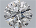 Natural Diamond 1.90 Carats, Round with Excellent Cut, G Color, VS2 Clarity and Certified by GIA