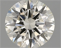 Natural Diamond 0.40 Carats, Round with Excellent Cut, I Color, VS2 Clarity and Certified by IGI