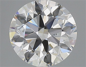 Picture of Natural Diamond 1.52 Carats, Round with Excellent Cut, D Color, VS2 Clarity and Certified by GIA