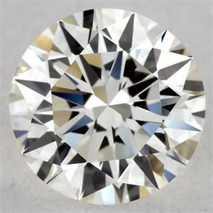 Picture of Natural Diamond 0.50 Carats, Round with Excellent Cut, K Color, VVS2 Clarity and Certified by GIA