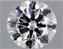 Natural Diamond 0.40 Carats, Round with Very Good Cut, F Color, SI2 Clarity and Certified by GIA