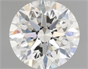 Natural Diamond 0.50 Carats, Round with Very Good Cut, H Color, VVS2 Clarity and Certified by IGI