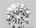 Natural Diamond 0.40 Carats, Round with Excellent Cut, G Color, VS2 Clarity and Certified by GIA