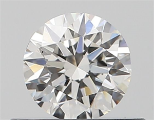 Picture of Natural Diamond 0.40 Carats, Round with Excellent Cut, G Color, VS2 Clarity and Certified by GIA